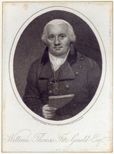 William Thomas Fitzgerald，由William Ridley雕刻 作者 塞缪尔·德拉蒙德（Samuel Drummond）